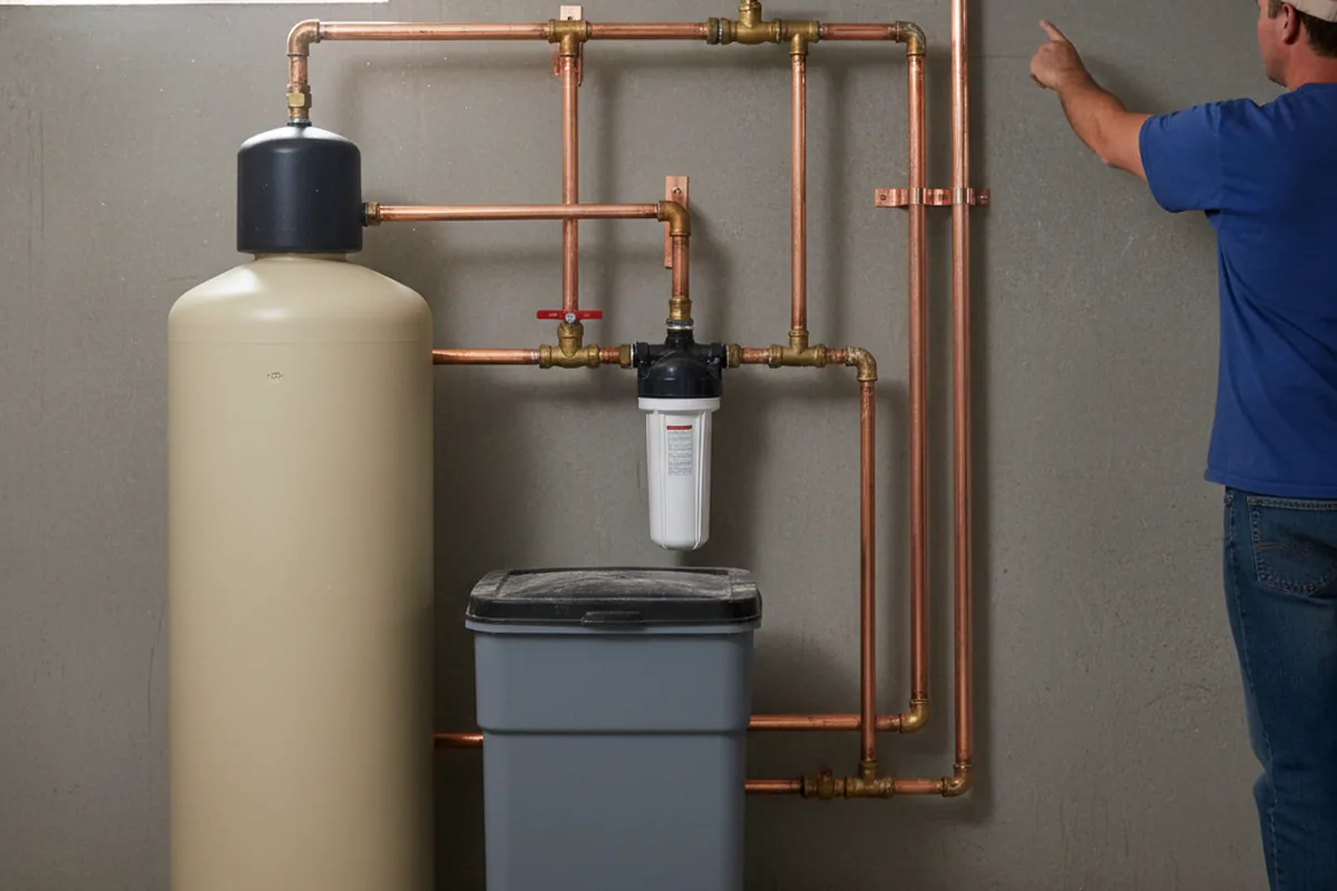 Whole-house water treatment system installed in Amherst